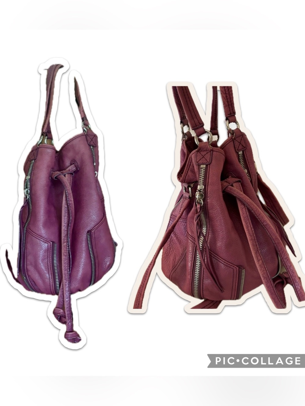 The Sak Deep Red Shoulder Bag
